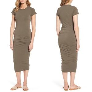 James Perse Standard Bodycon Tshirt Maxi Dress